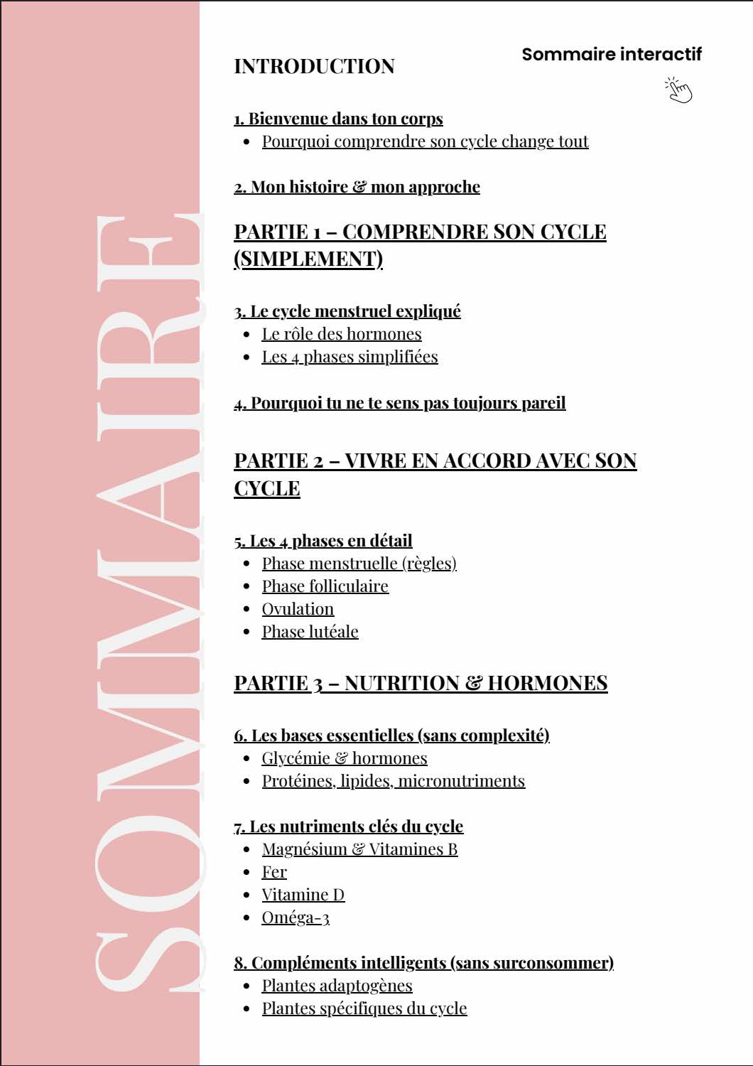 eBook cycle féminin - Visu 1 eBook cycle féminin - Visu 1